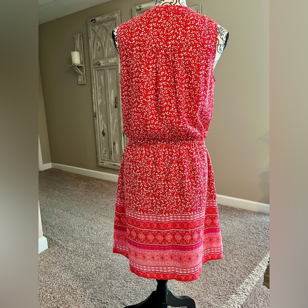 GAP Pink Patterned Mini Dress - Picture 2 of 3